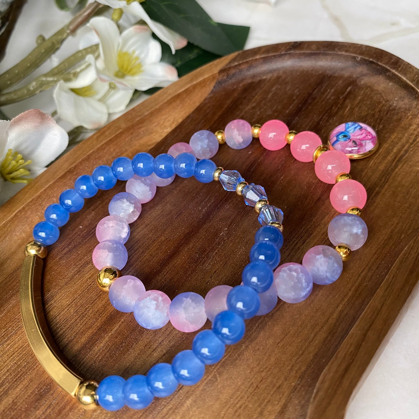 Duo bracelet de perles