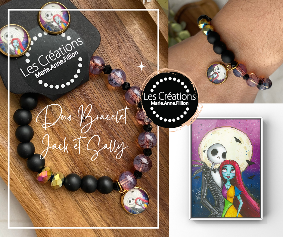 Duo bracelet et boucles d’oreilles