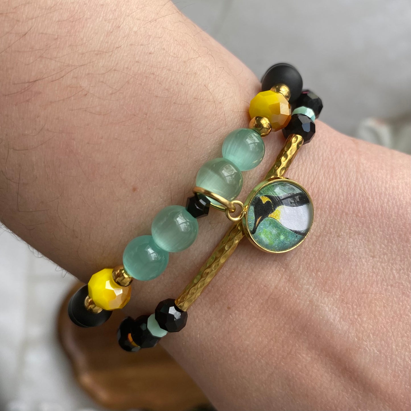 Duo Bracelet de perles
