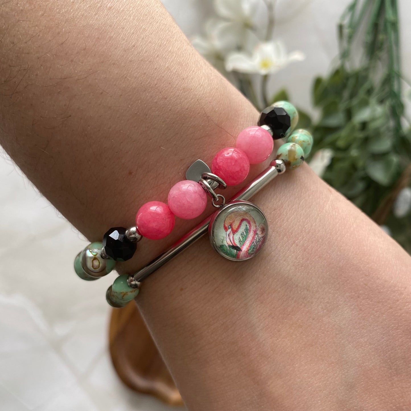 Duo Bracelet de perles