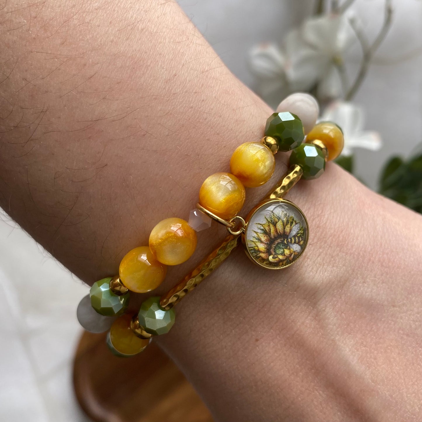Duo Bracelet de perles