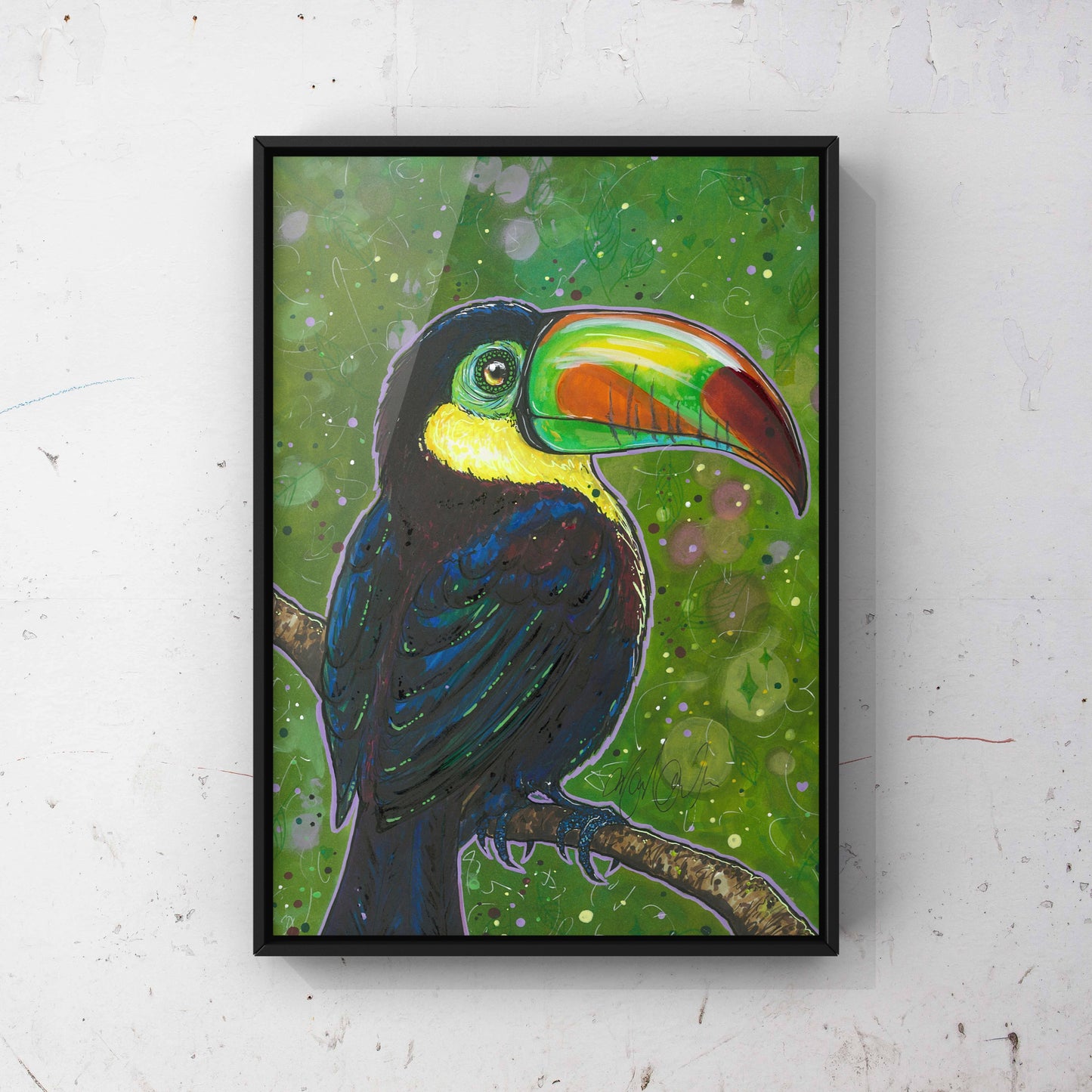 Affiche réalisée aux feutres à base d’alcool