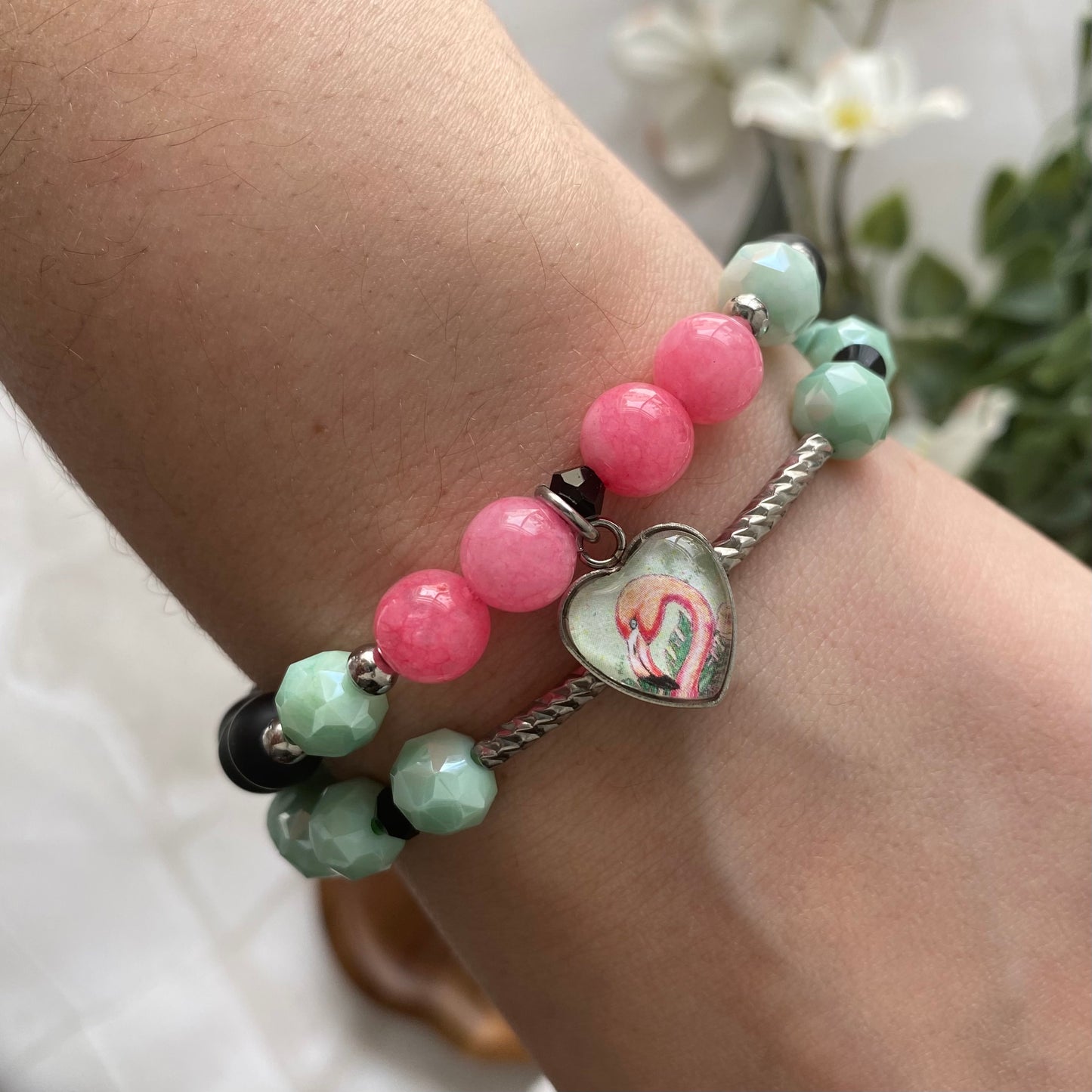 Duo Bracelet de perles
