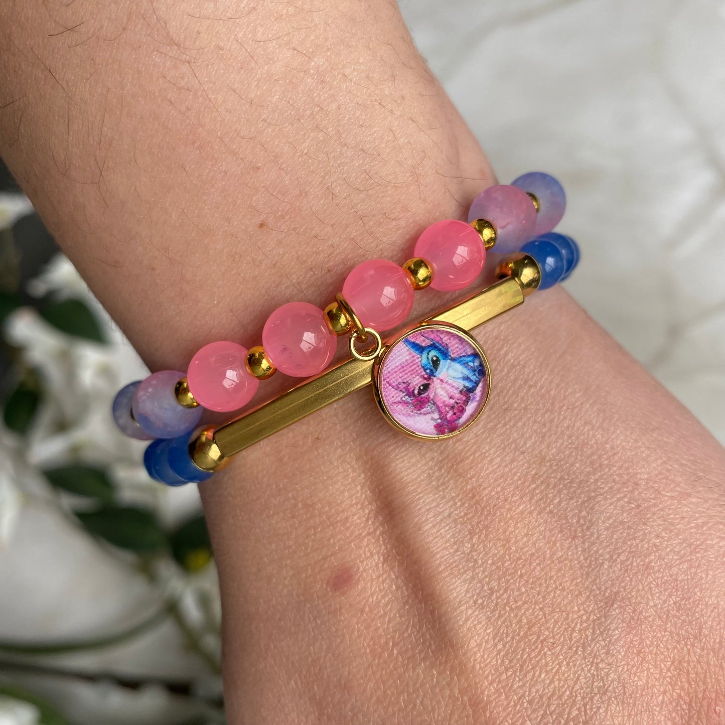 Duo bracelet de perles