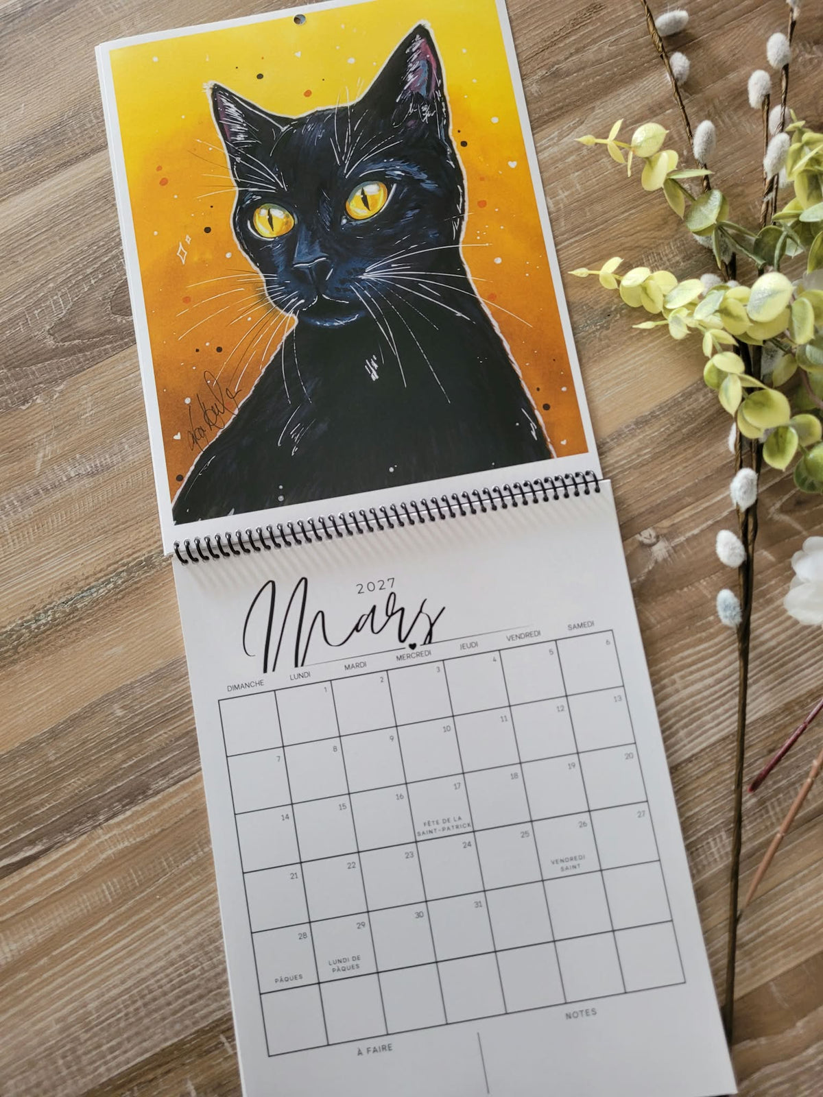 Calendrier Illustré 2027