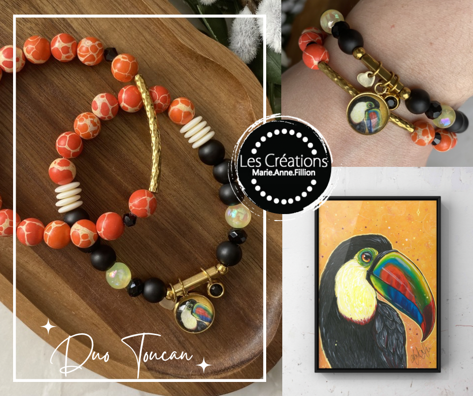 Duo Bracelet de perles