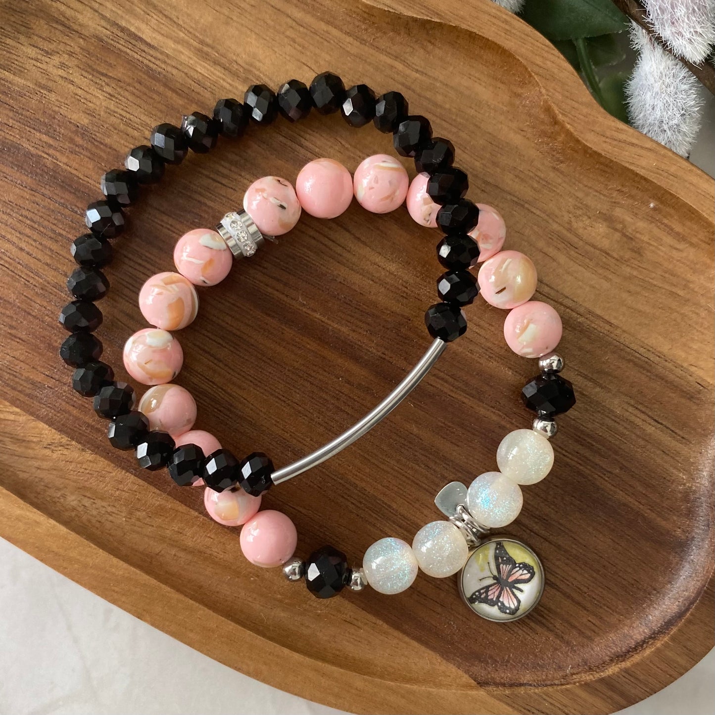 Duo Bracelet de perles