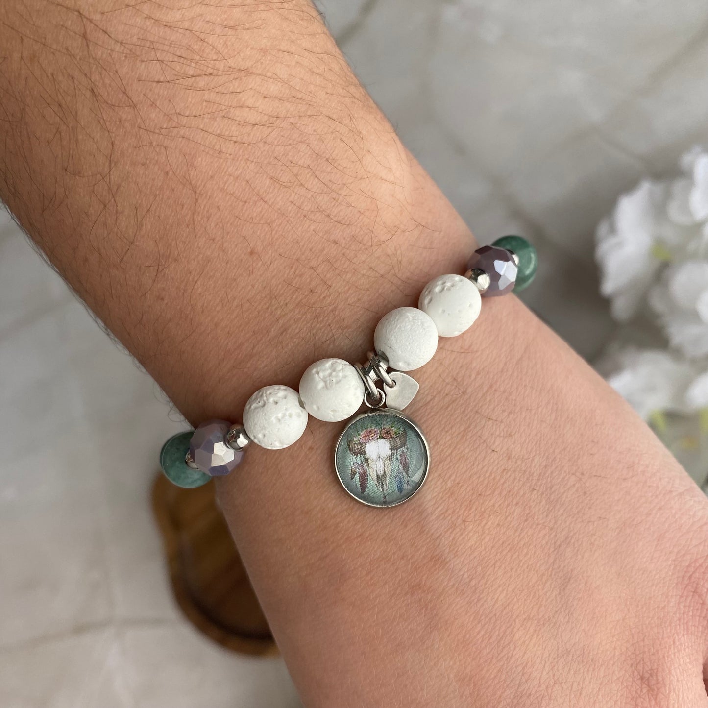 Duo bracelet et boucles d’oreilles