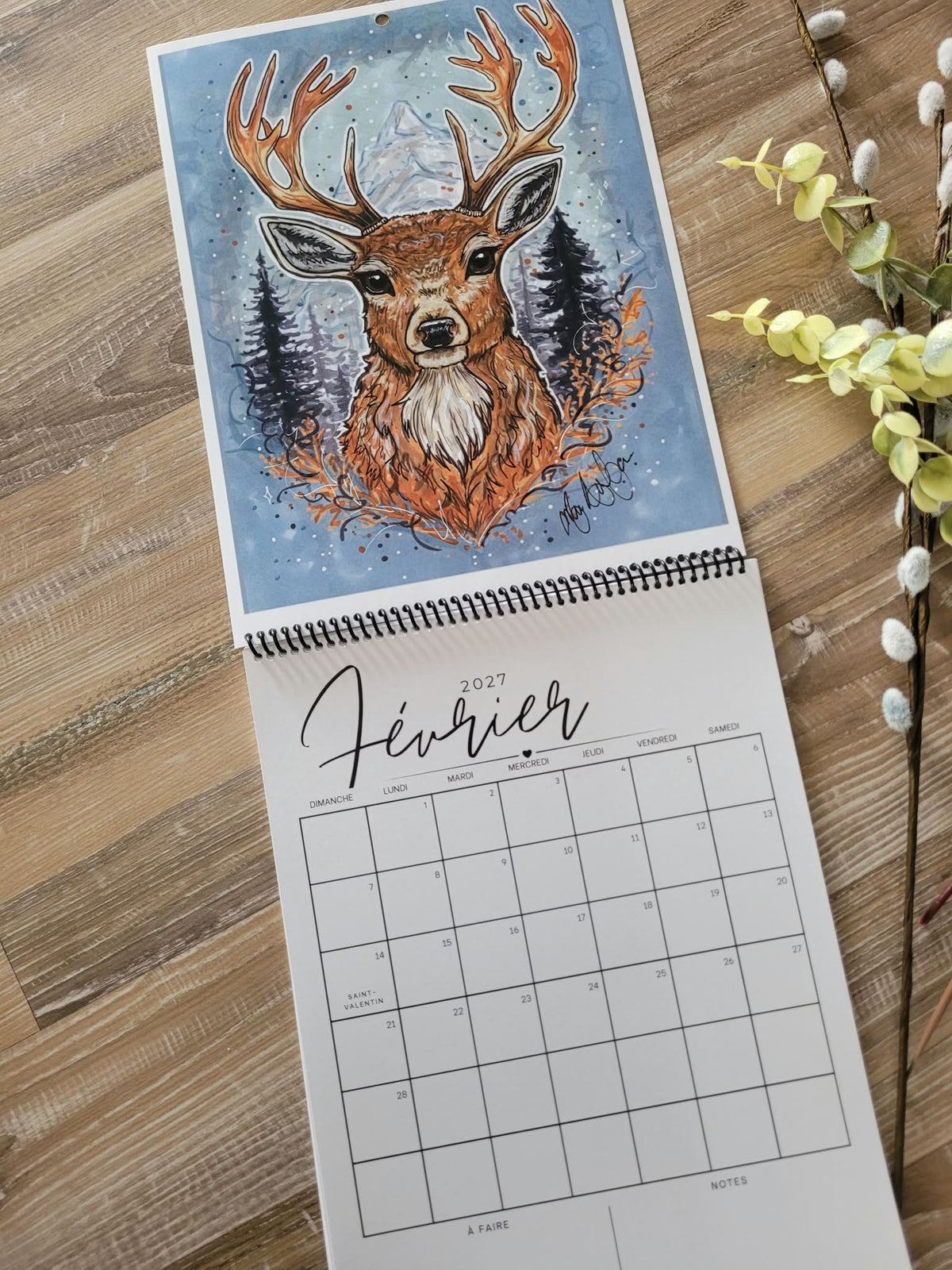 Calendrier Illustré 2027