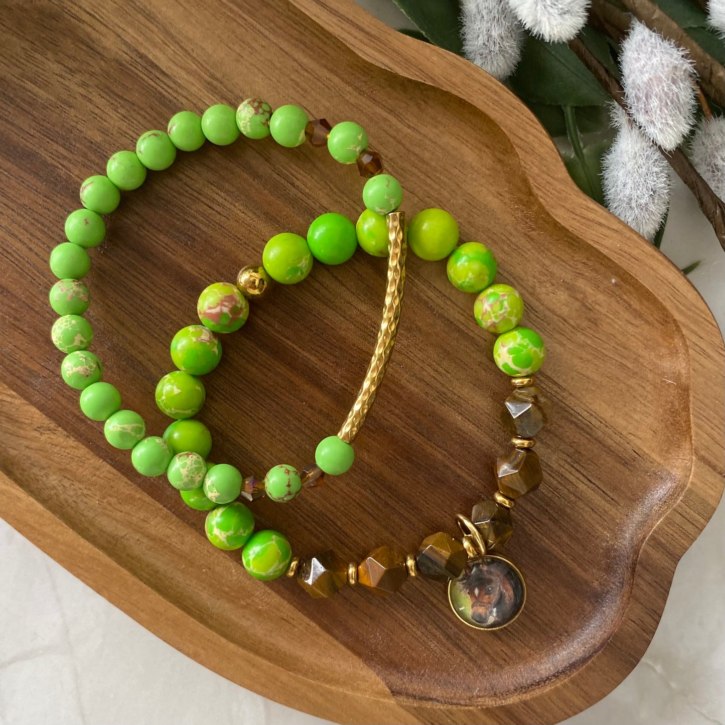 Duo Bracelet de perles