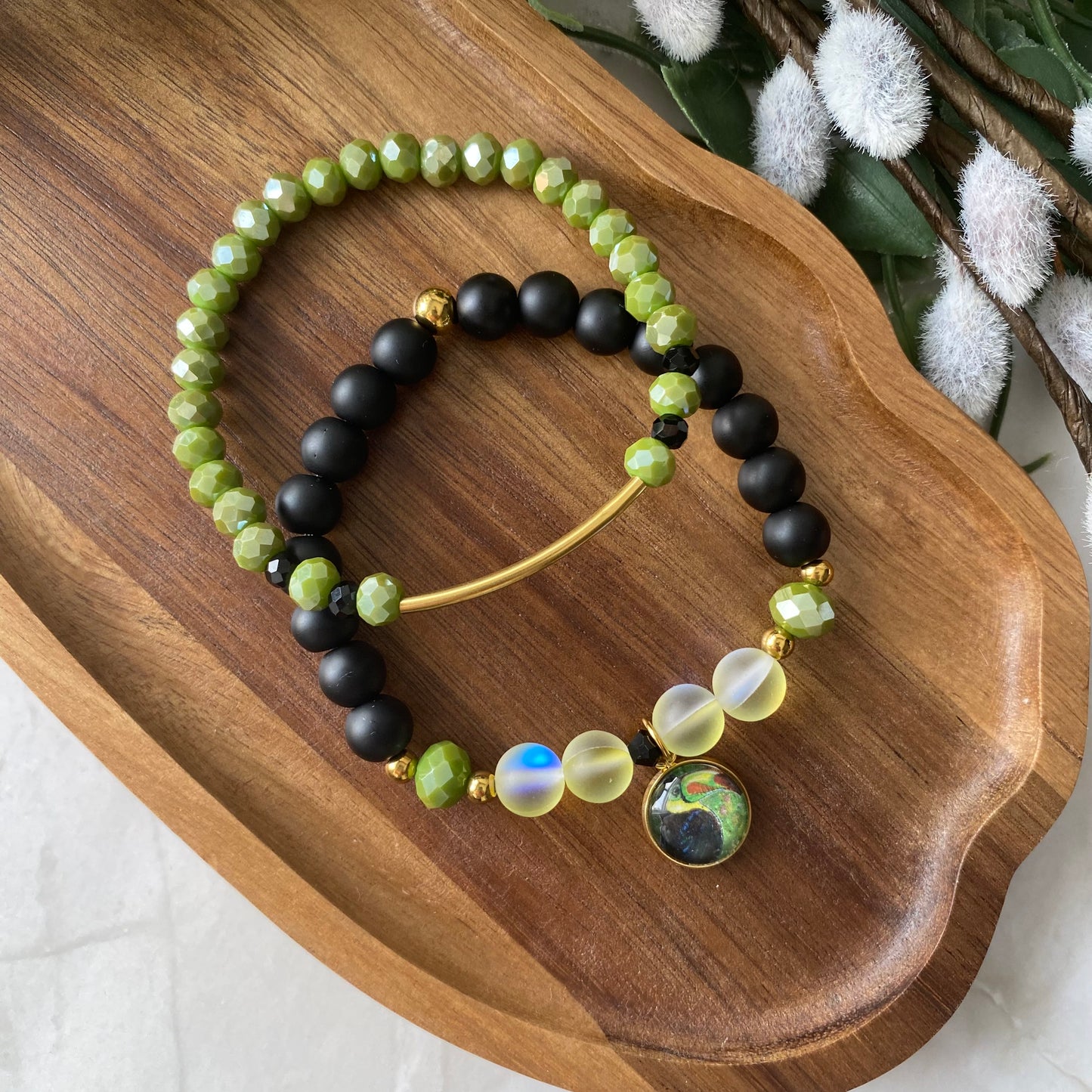 Duo Bracelet de perles