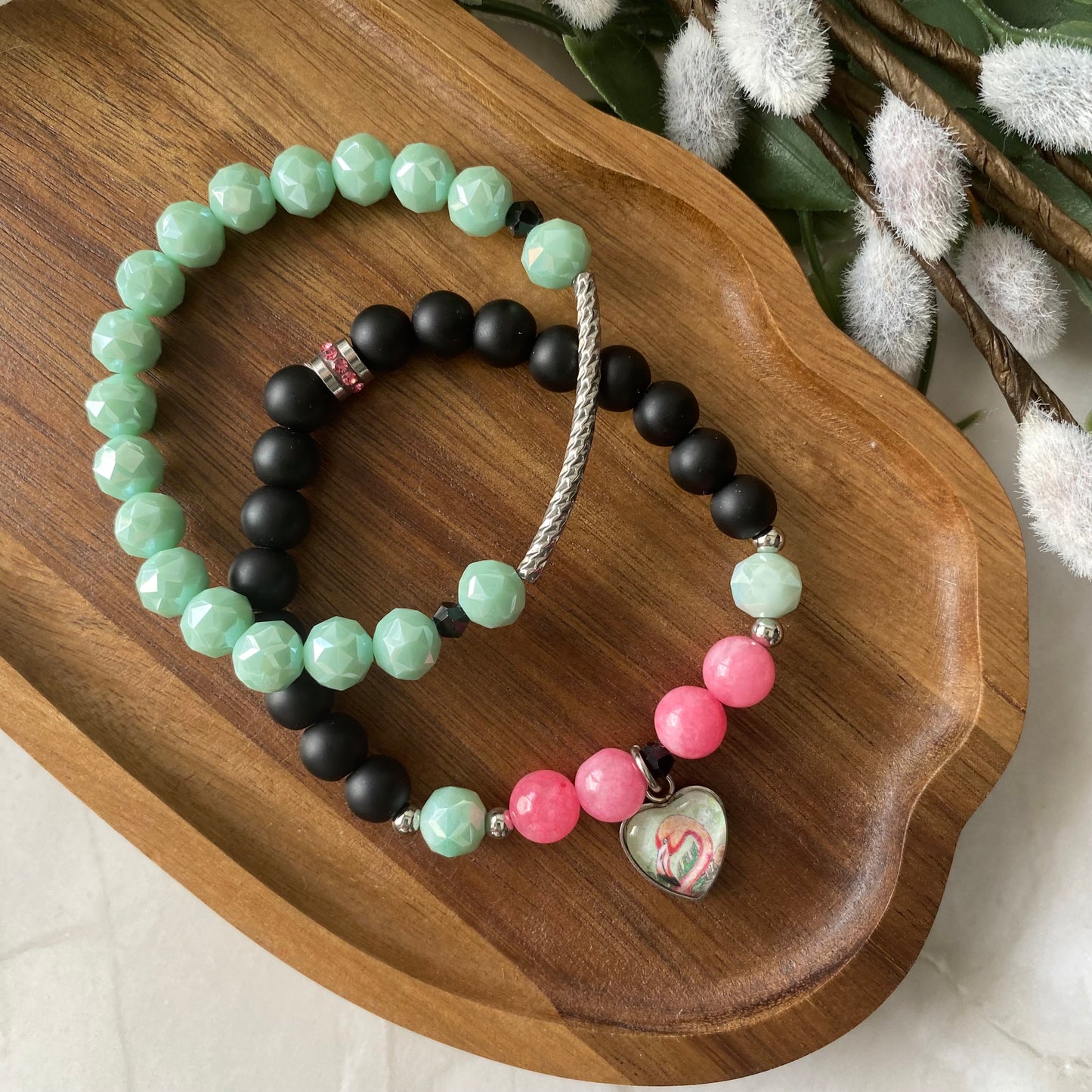 Duo Bracelet de perles