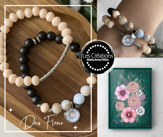 Duo Bracelet de perles