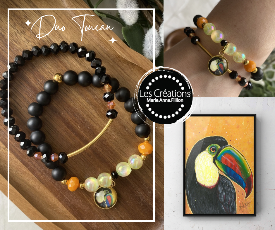 Duo Bracelet de perles