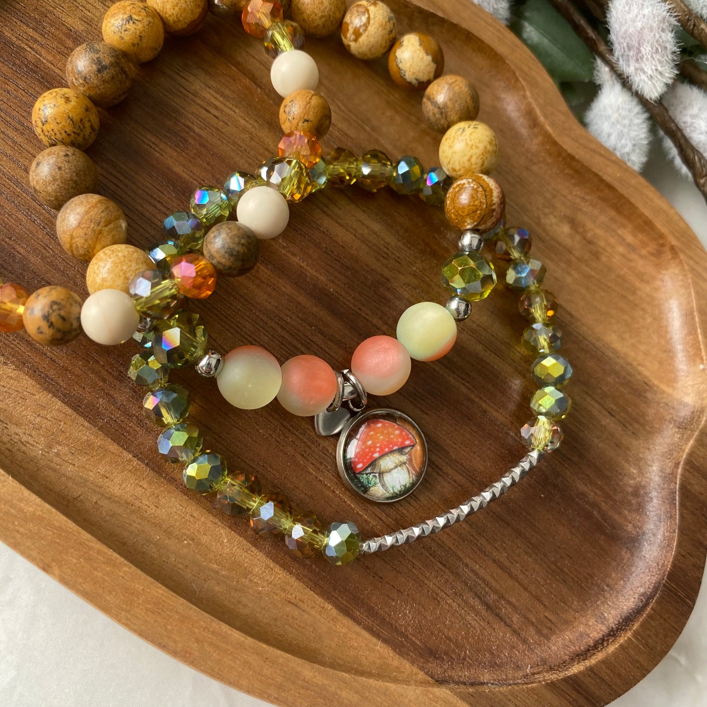 Trio Bracelet de perles
