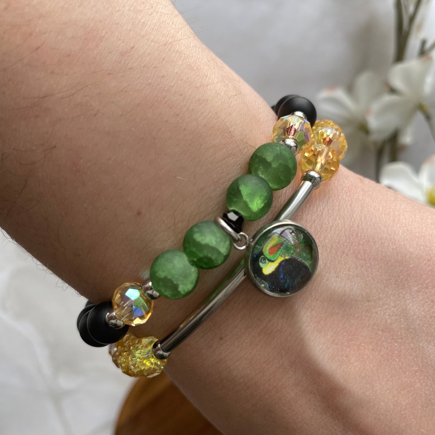 Duo Bracelet de perles