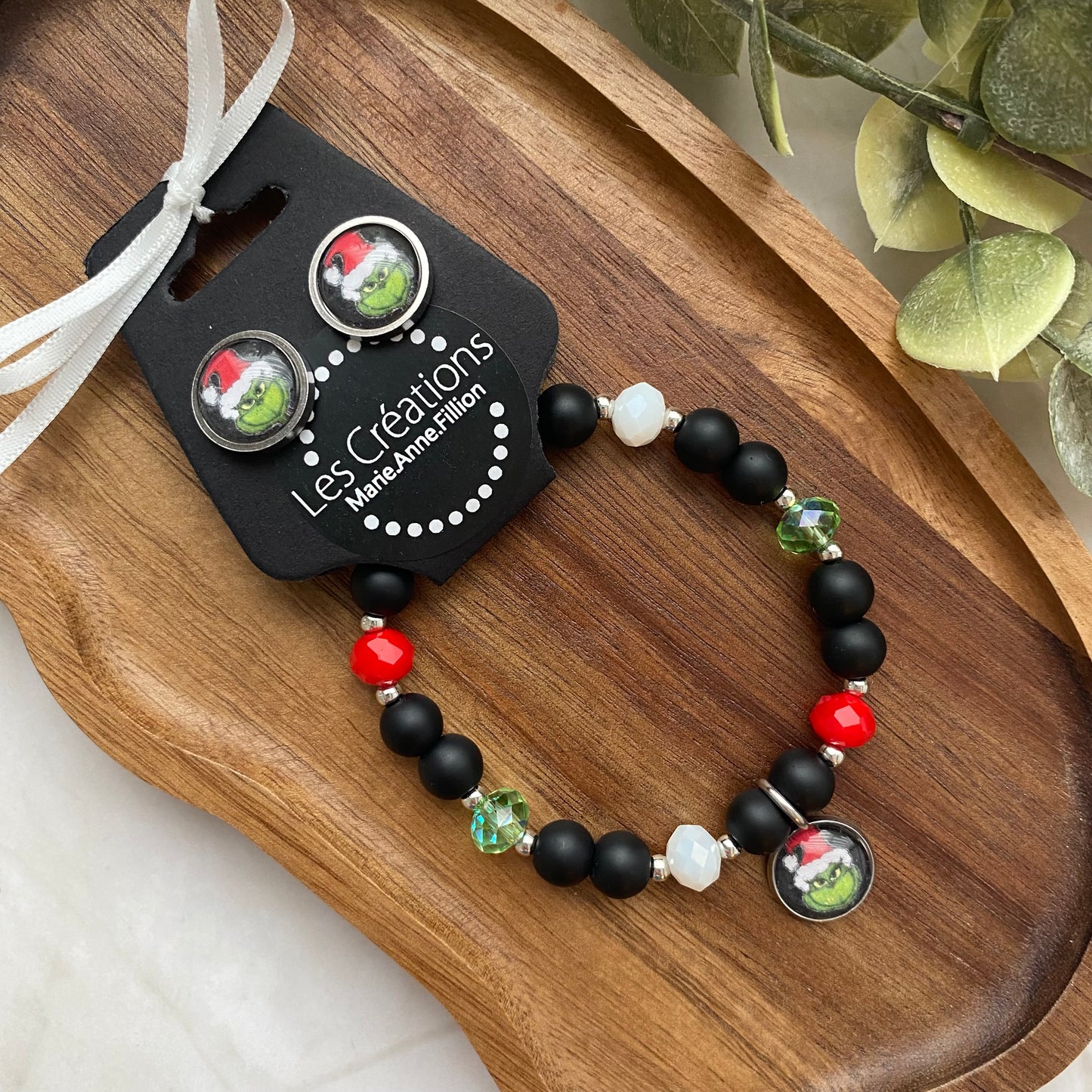 Duo bracelet et boucles d’oreilles