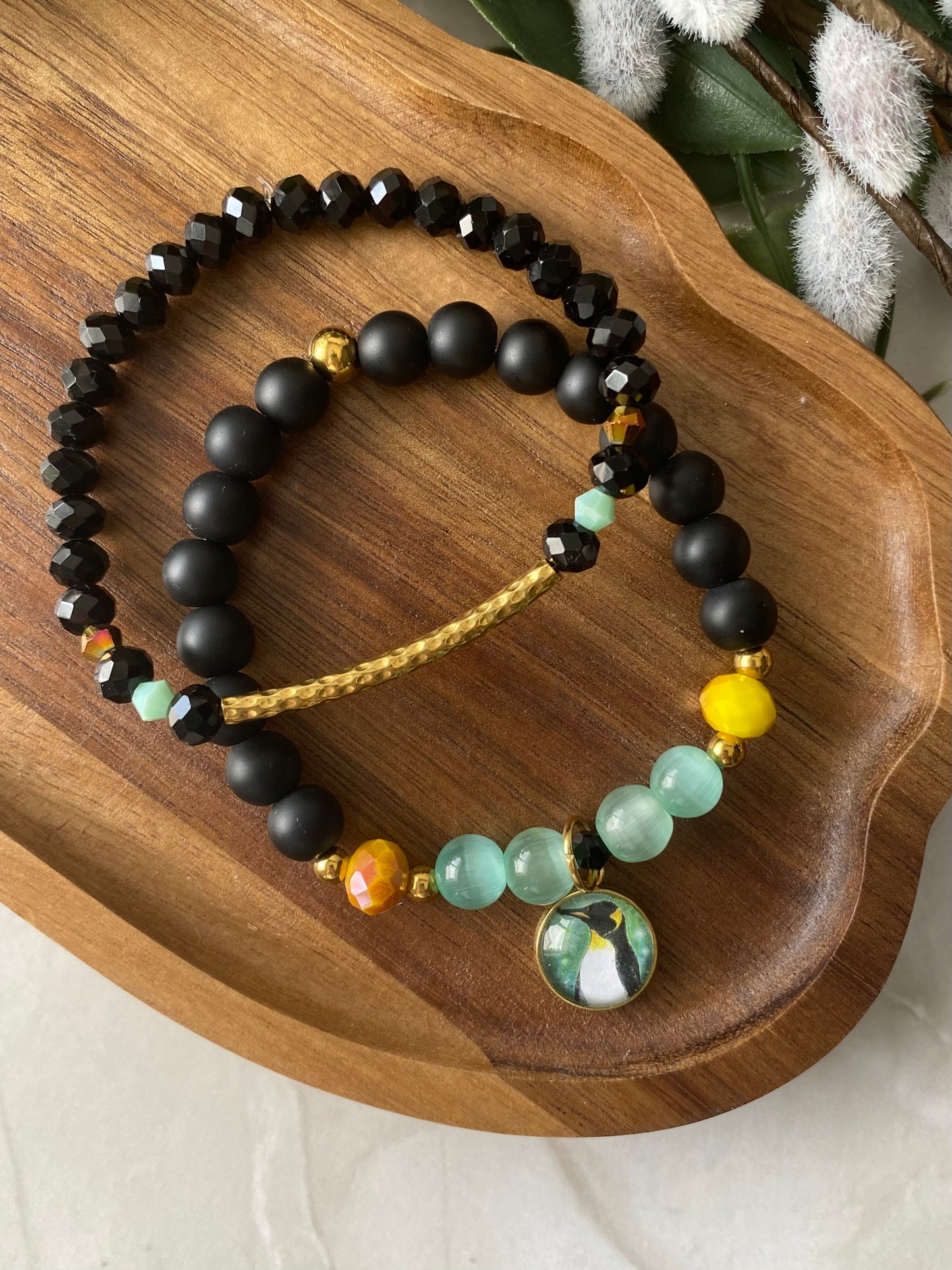 Duo Bracelet de perles