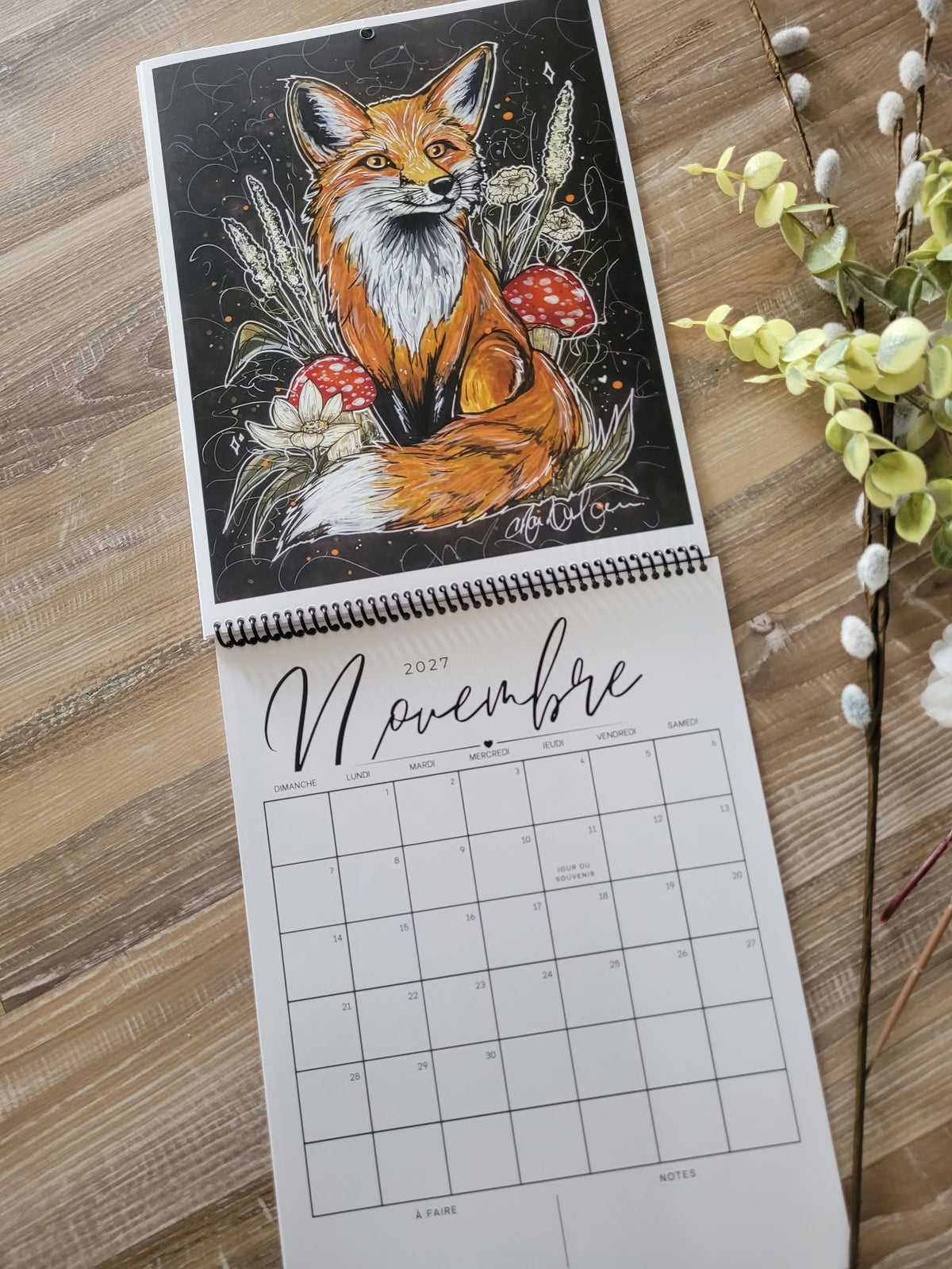 Calendrier Illustré 2027