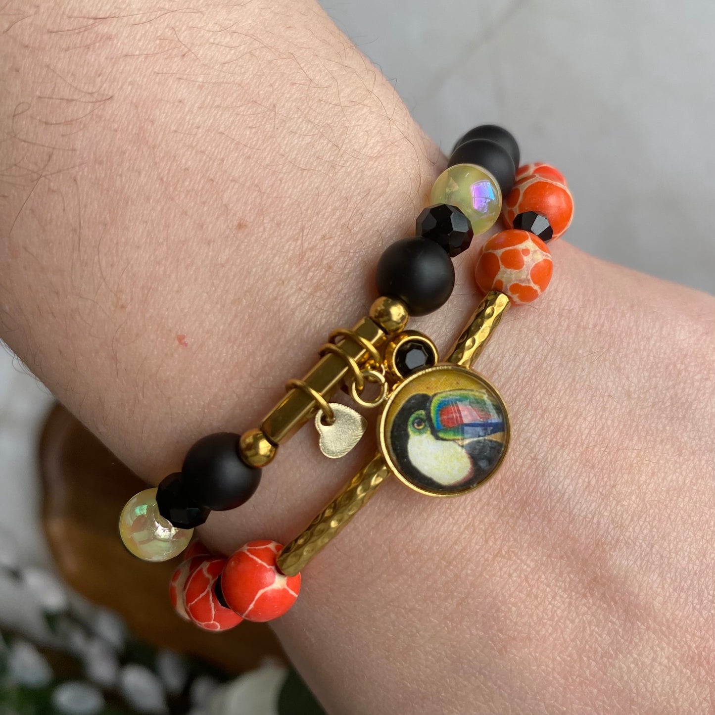 Duo Bracelet de perles