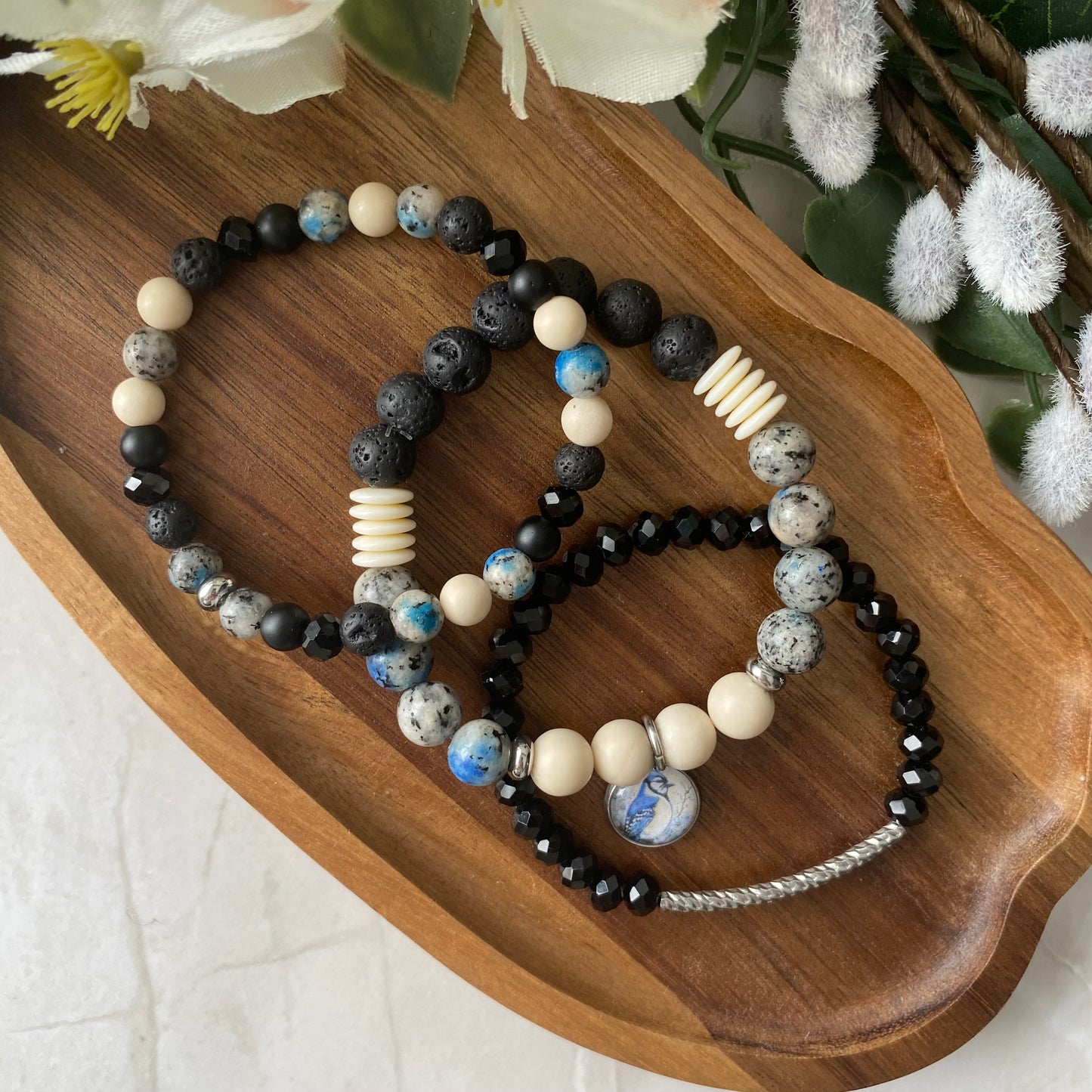 Trio Bracelet de perles