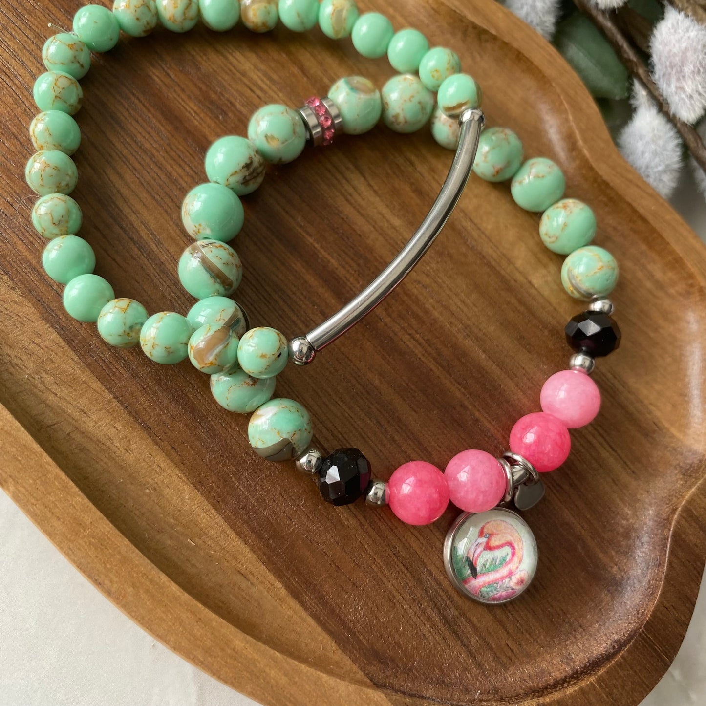 Duo Bracelet de perles
