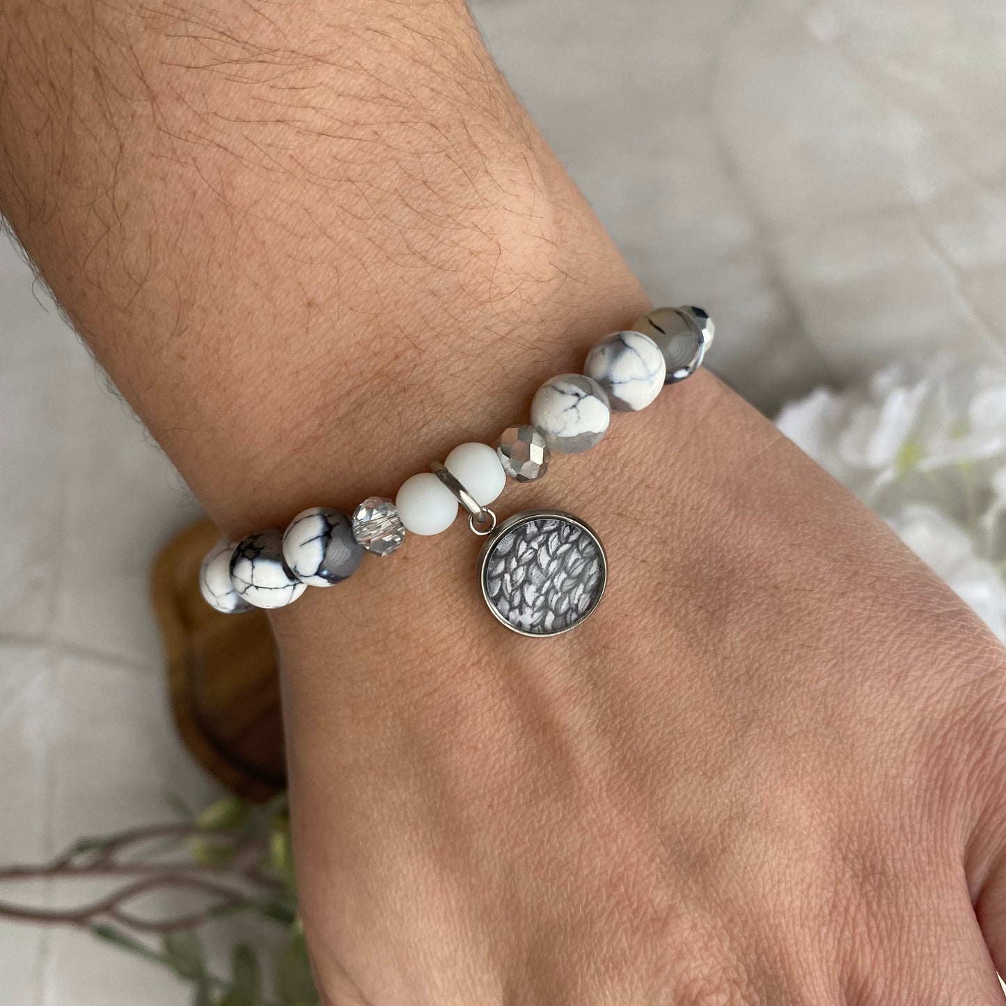 Duo bracelet et boucles d’oreilles