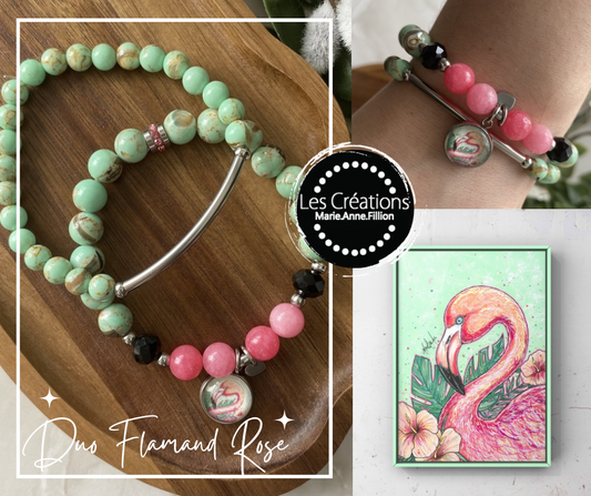 Duo Bracelet de perles