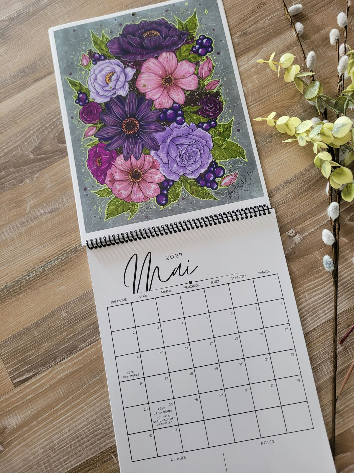 Calendrier Illustré 2027