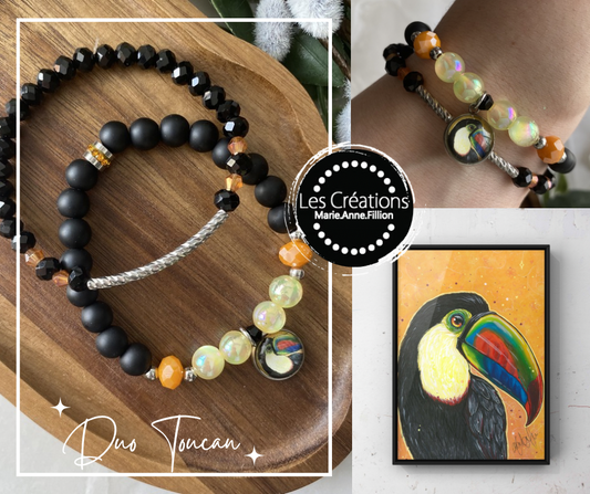 Duo Bracelet de perles