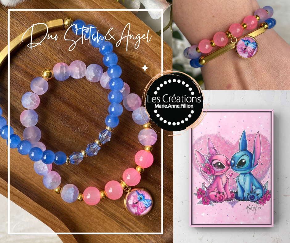 Duo bracelet de perles