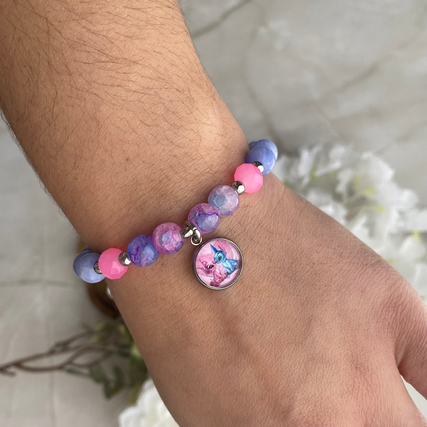 Duo bracelet et boucles d’oreilles