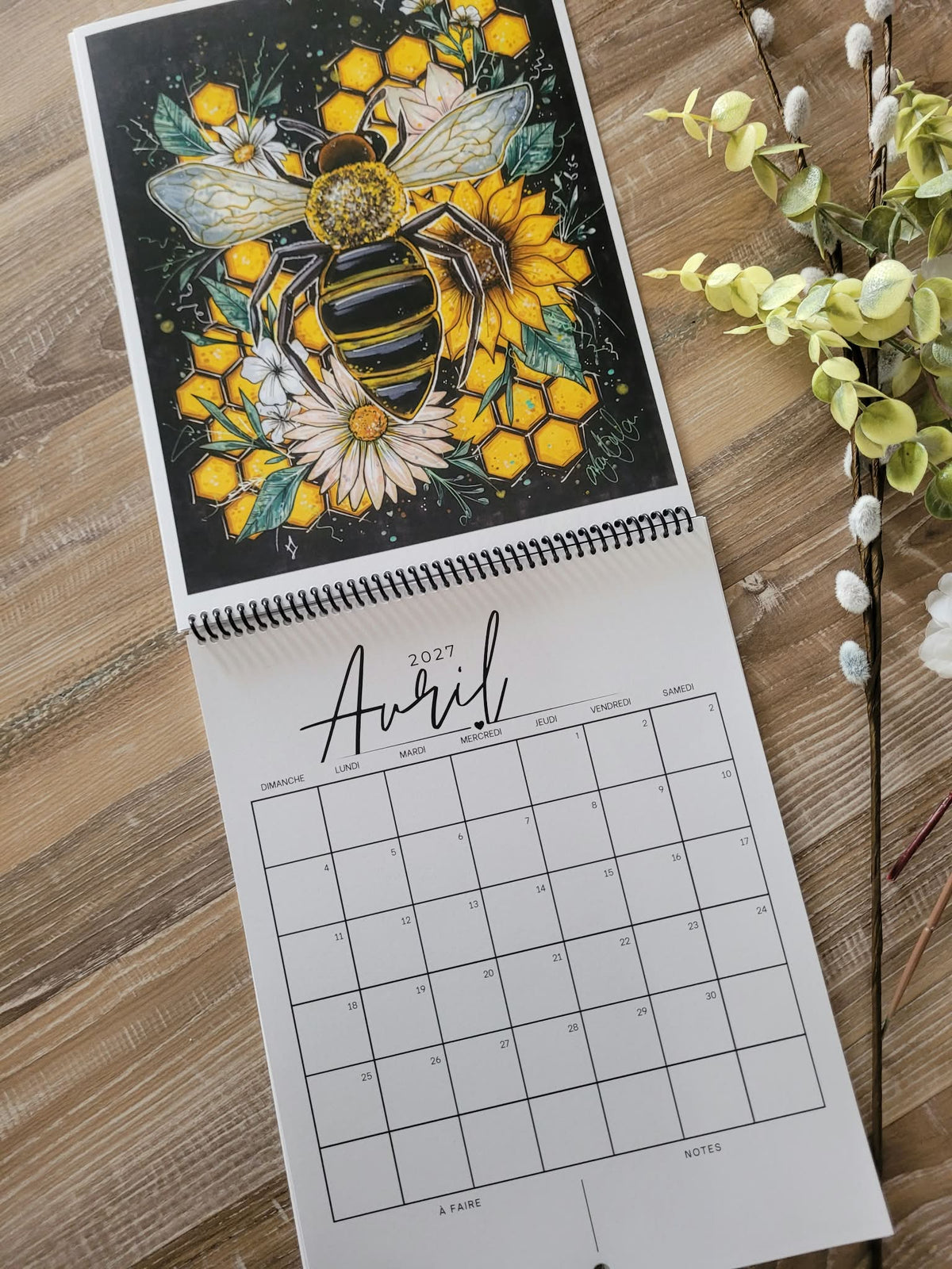 Calendrier Illustré 2027