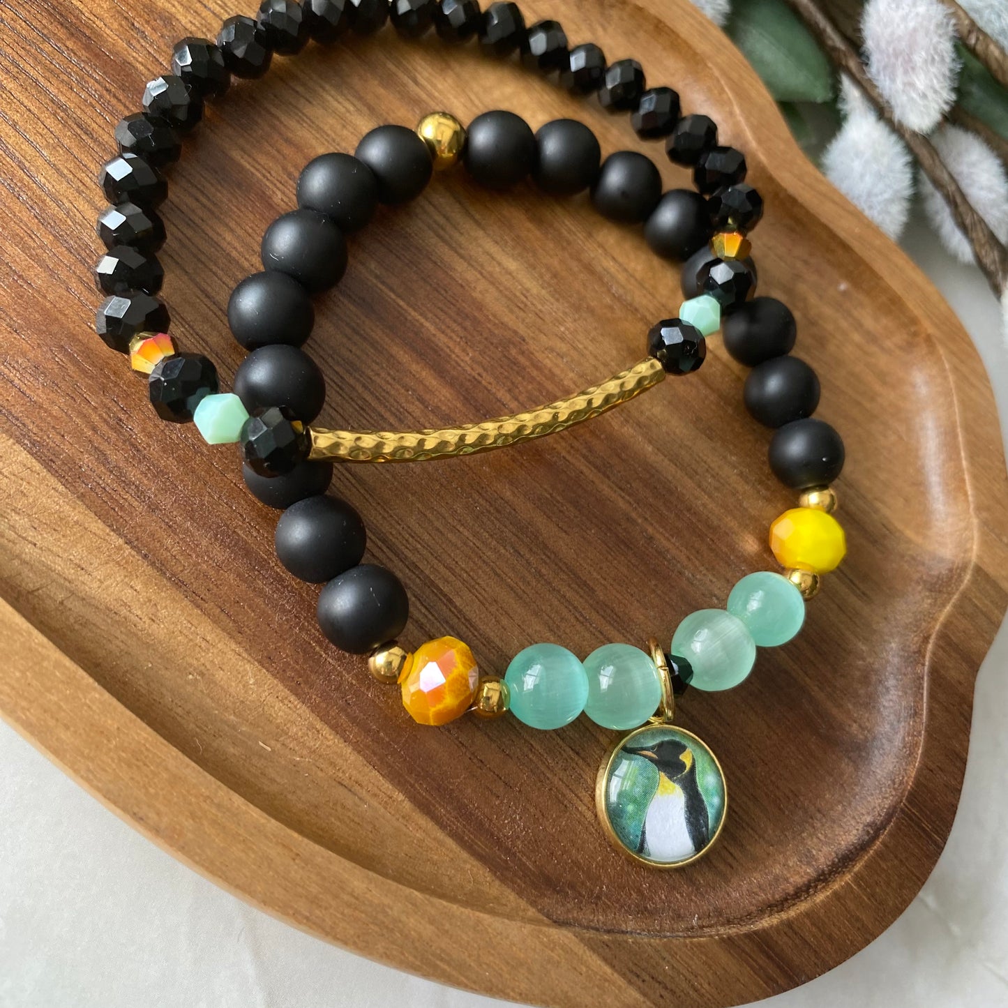Duo Bracelet de perles