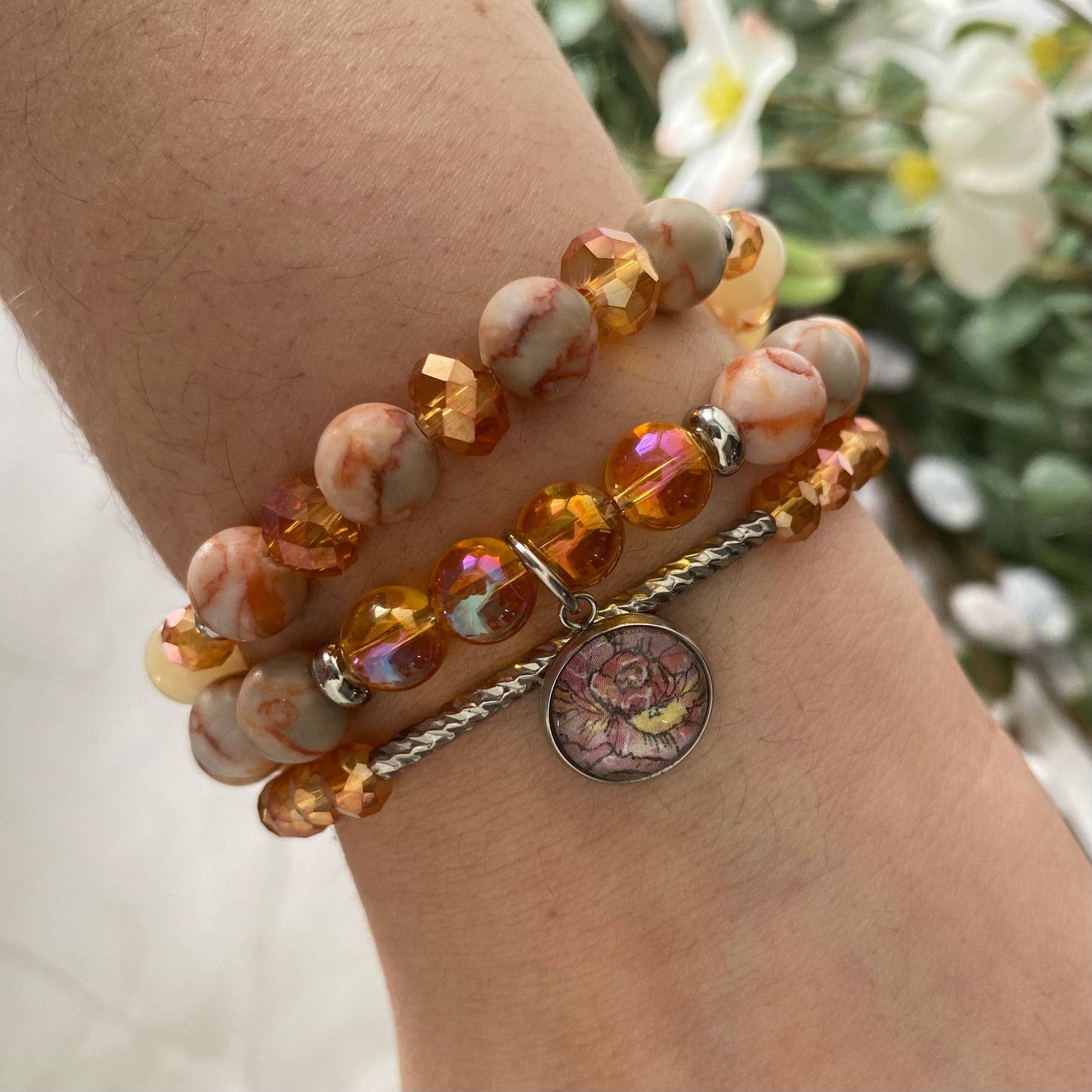 Trio Bracelet de perles