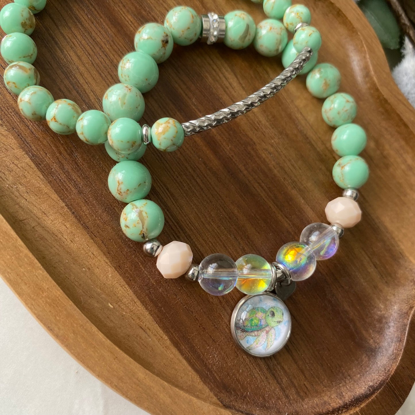 Duo Bracelet de perles