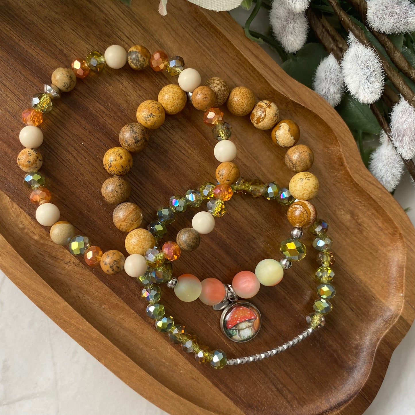 Trio Bracelet de perles