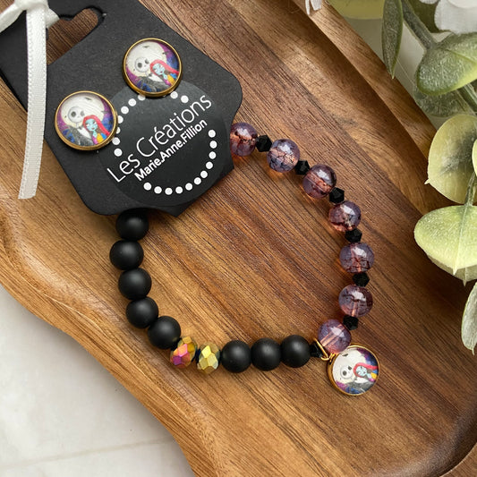 Duo bracelet et boucles d’oreilles