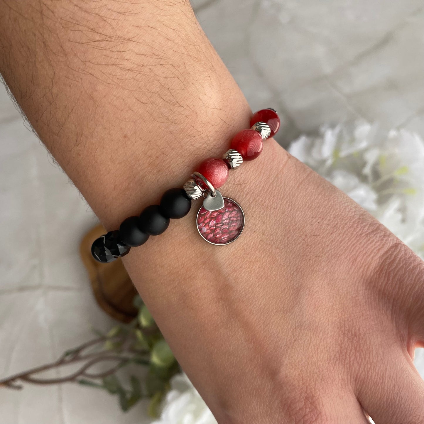 Duo bracelet et boucles d’oreilles