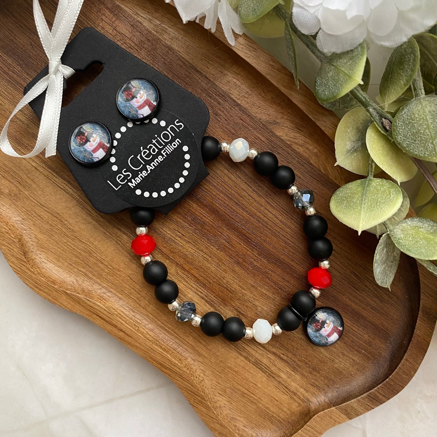 Duo bracelet et boucles d’oreilles