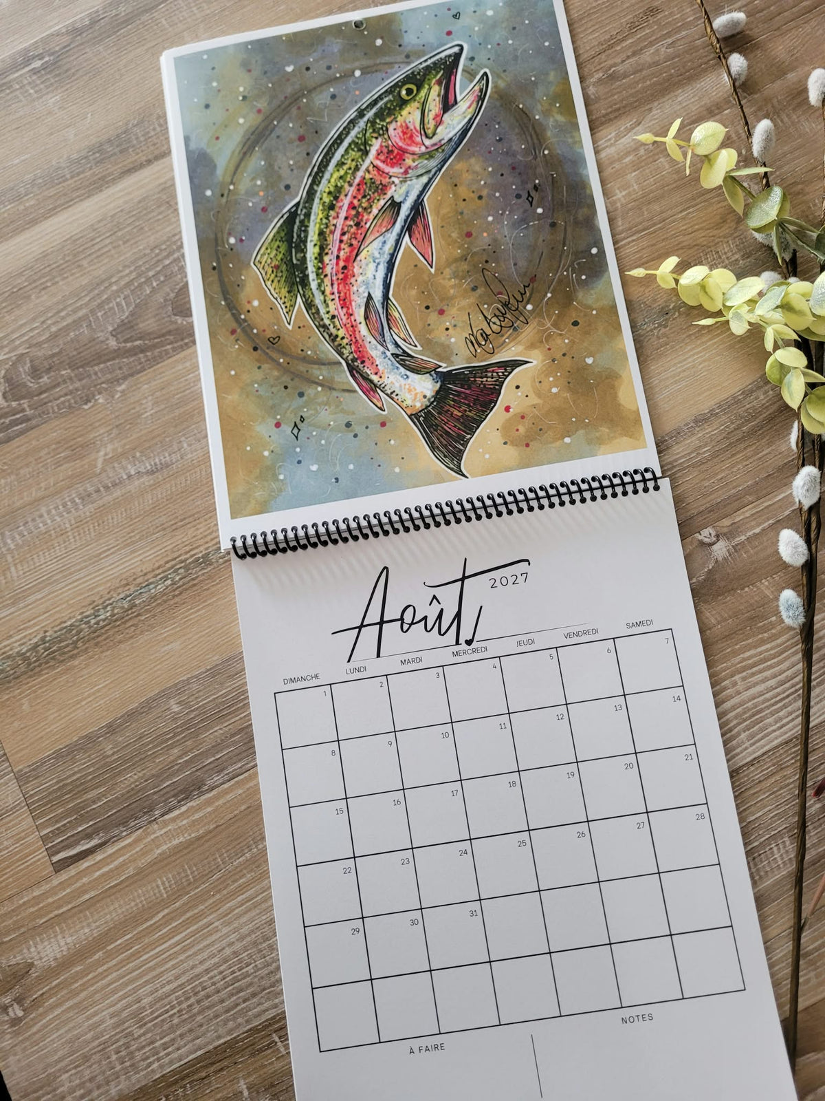 Calendrier Illustré 2027