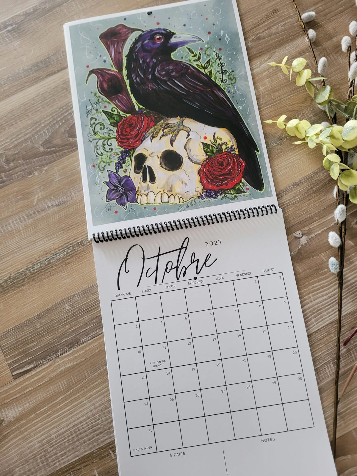 Calendrier Illustré 2027