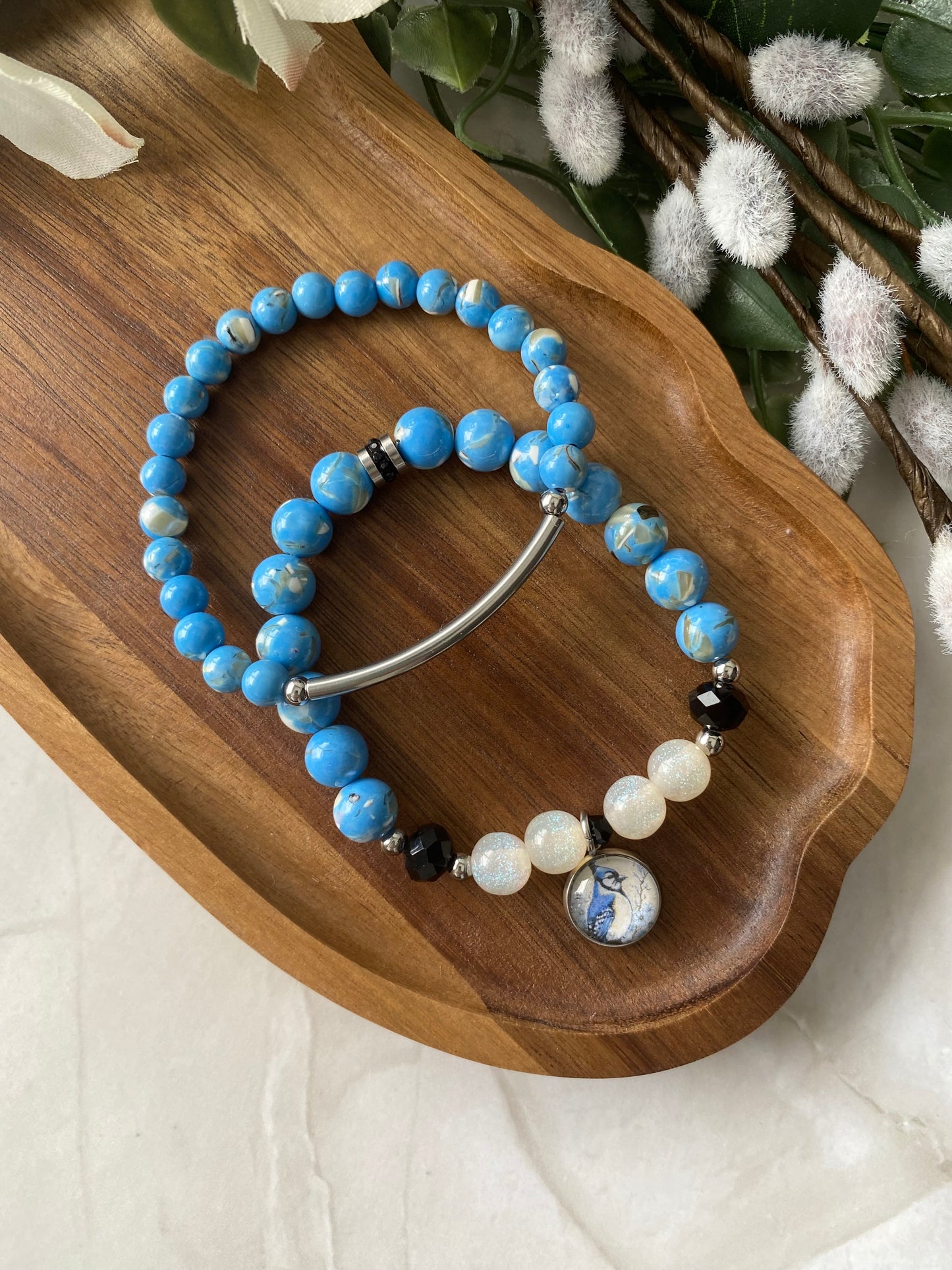 Duo Bracelet de perles