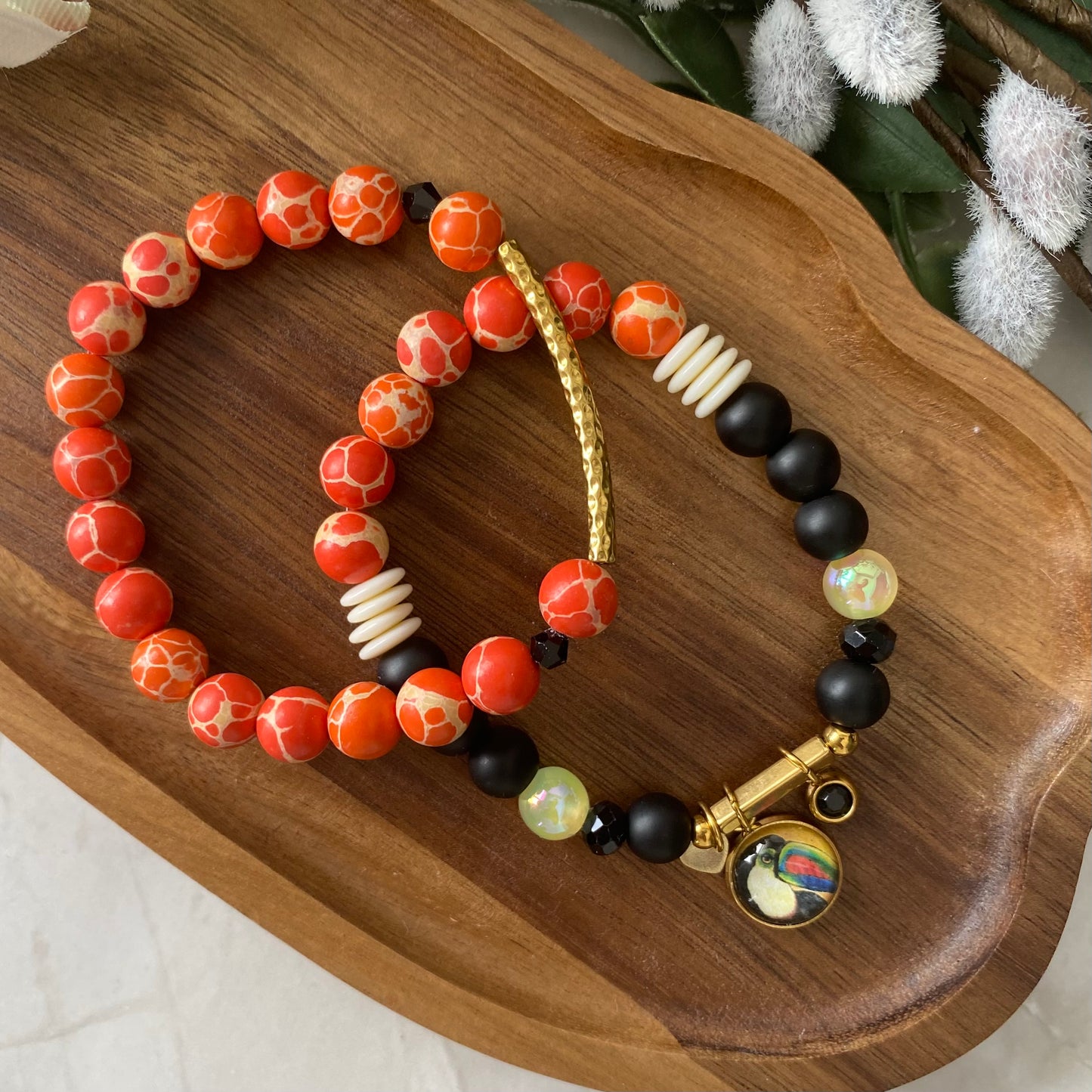 Duo Bracelet de perles