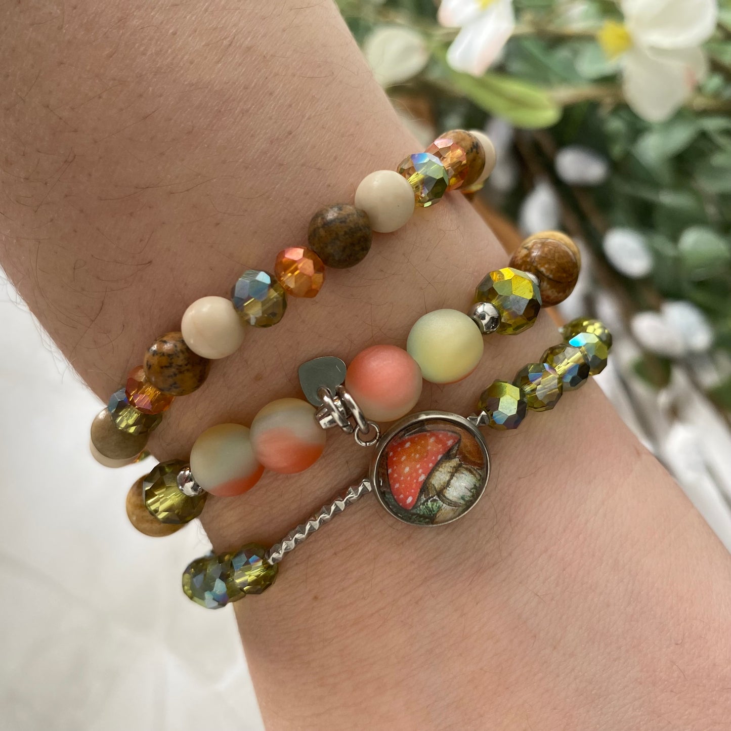 Trio Bracelet de perles