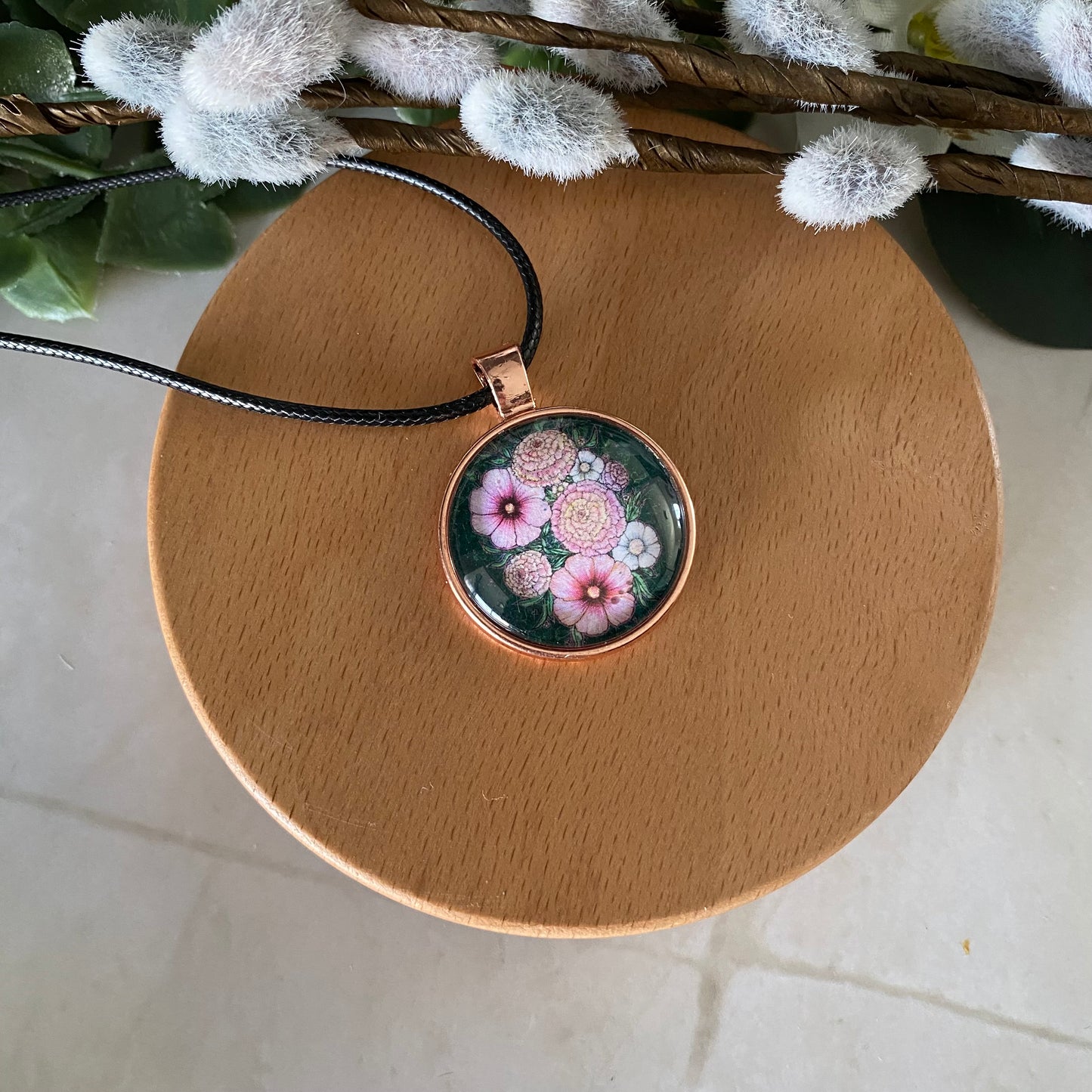 Duo collier et boucles d’oreilles