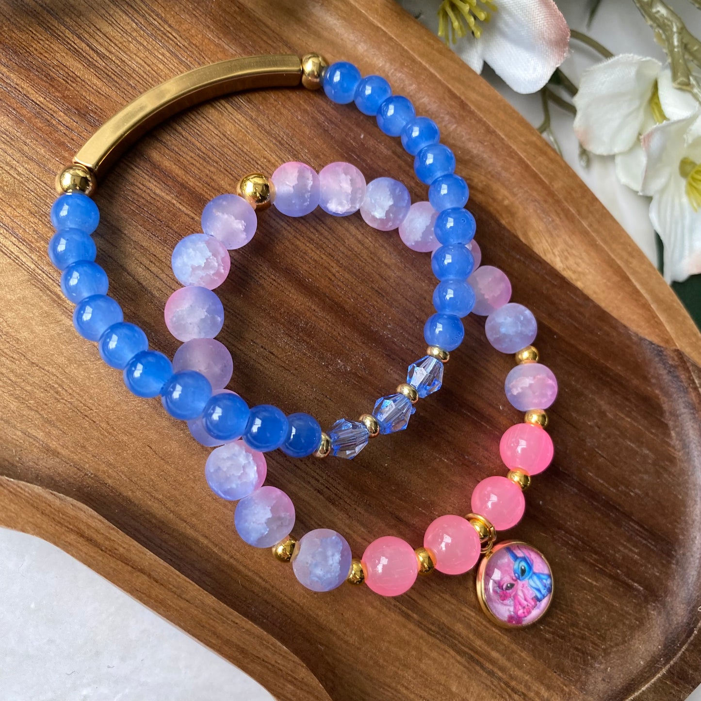 Duo bracelet de perles