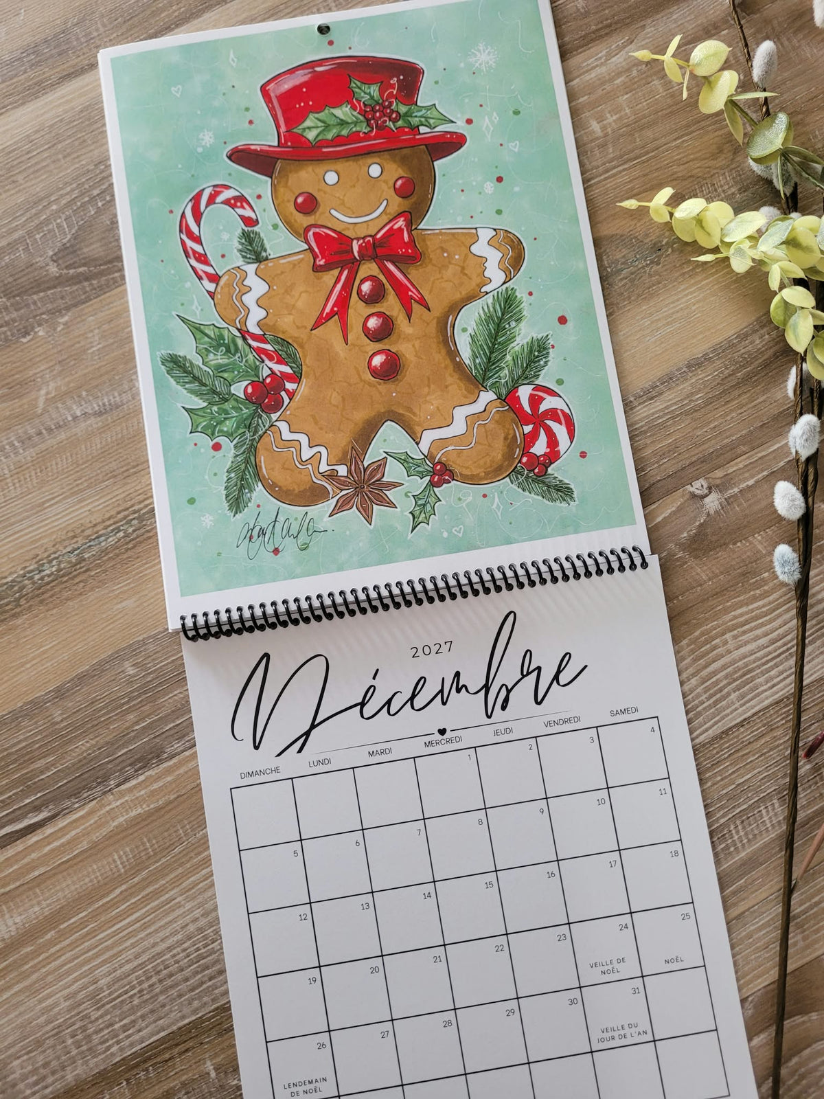 Calendrier Illustré 2027