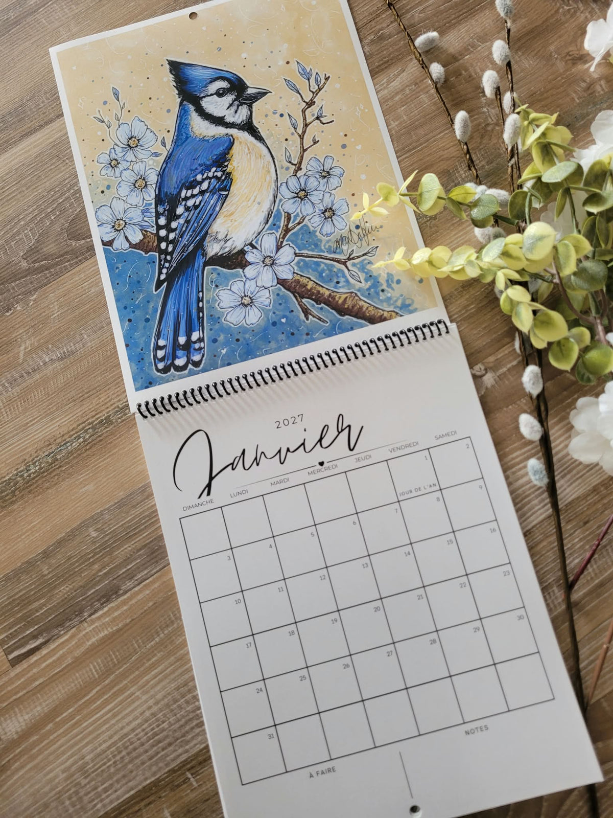 Calendrier Illustré 2027