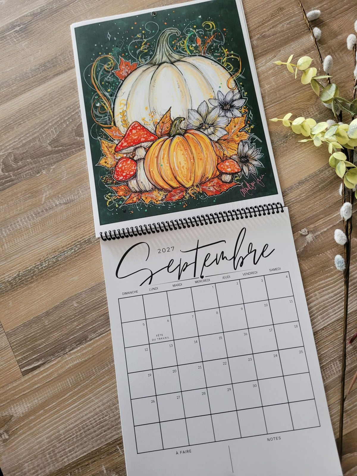 Calendrier Illustré 2027